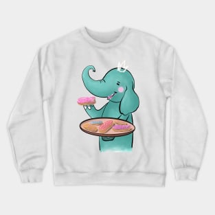 Elephant Tiffan & eclair Crewneck Sweatshirt